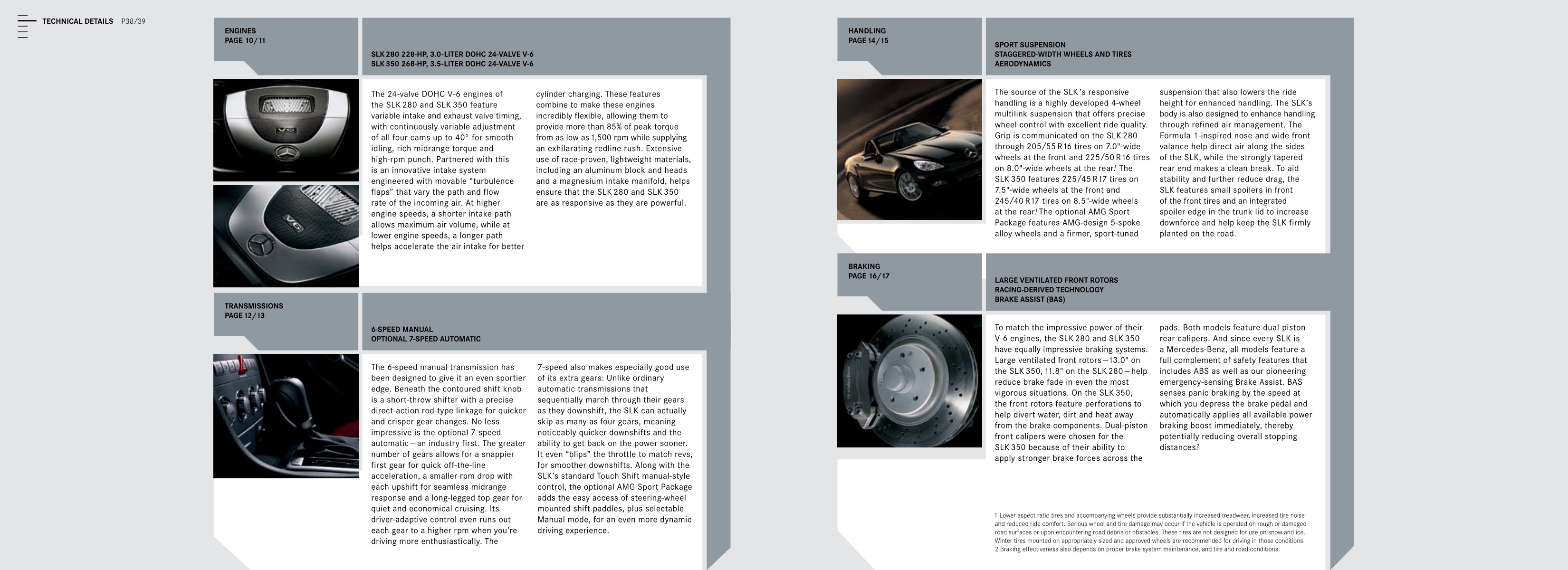 2007 Mercedes-Benz SLK Brochure Page 28